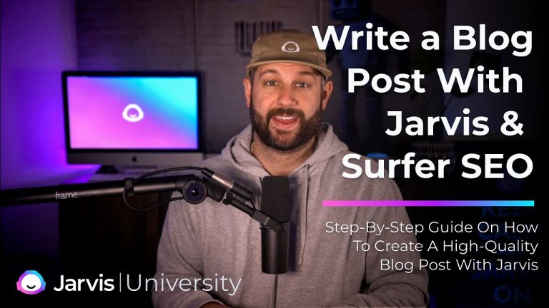 Full Walkthrough – How to Build a High-Quality Blog With Jasper & Surfer SEO (Step by step)