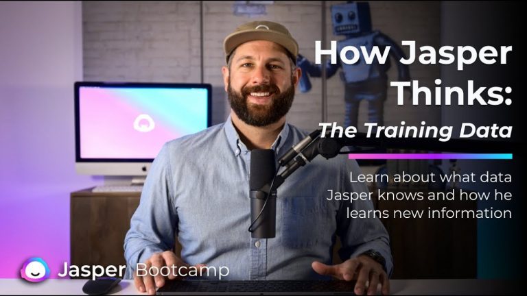 How Jasper Thinks – Bootcamp – The Training Data