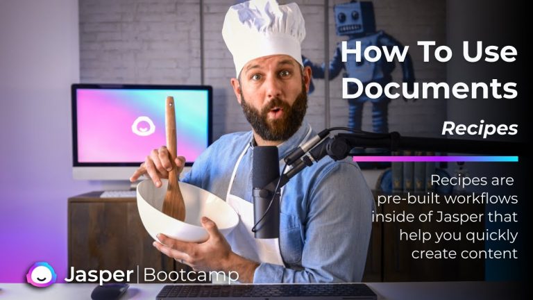 How to Use Documents – Bootcamp – Recipes