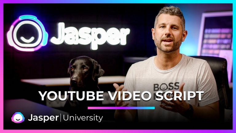 How to Write a YouTube Video Script with Jasper – Jasper University