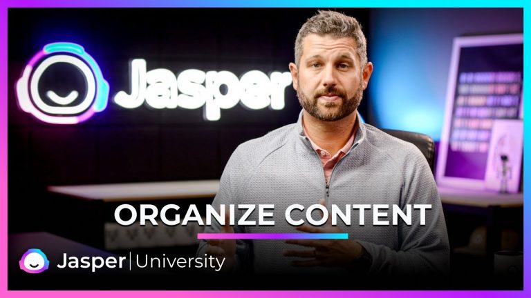 How to Keep Your Content Organized in Jasper – Jasper University