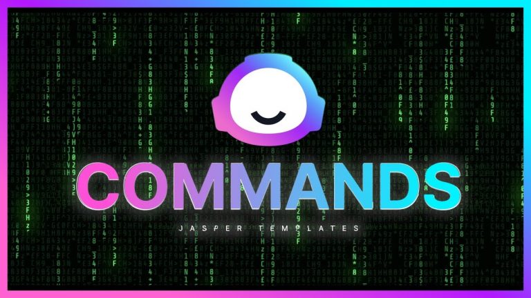 Jasper Commands Template – Jasper University