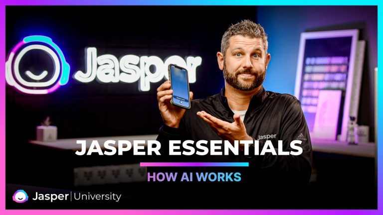 How AI Works Jasper Essentials