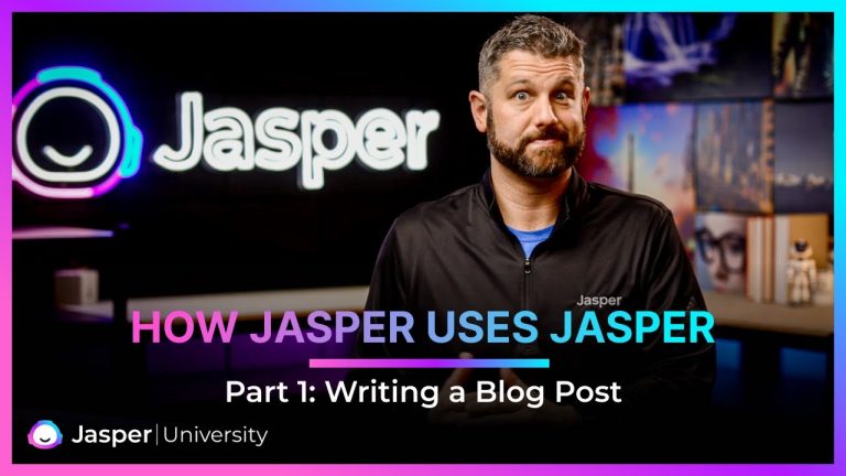 How Jasper Uses Jasper Part 1: Writing a Blog Post