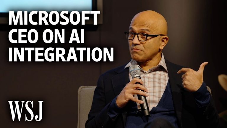 Satya Nadella: Microsoft’s Products Will Soon Access Open AI Tools Like ChatGPT | WSJ
