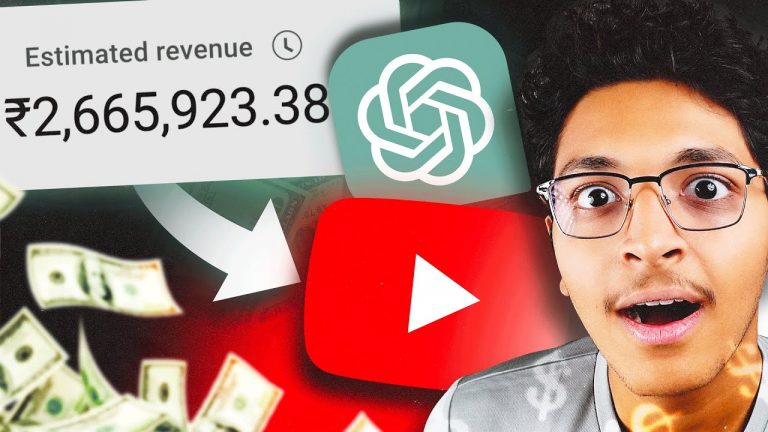 The Secret to Getting Rich with ChatGPT on YouTube!