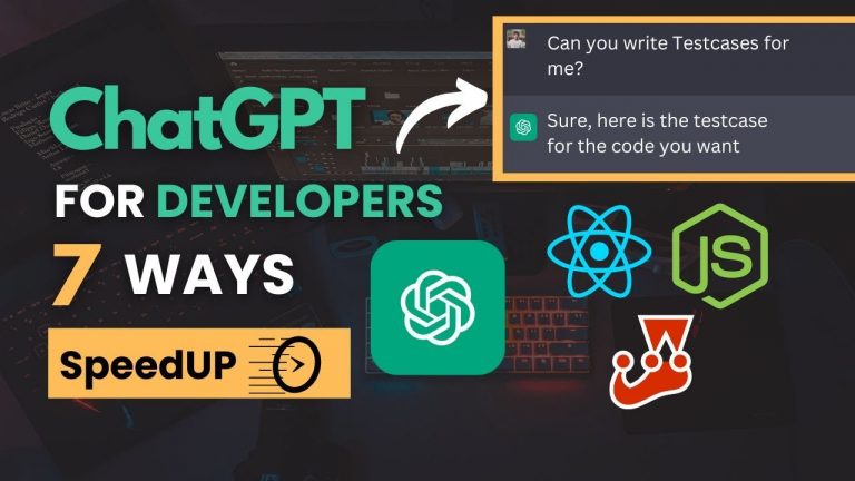 7 ChatGPT Hacks for Developers ( Use Daily Have fun ) Power of AI 2023