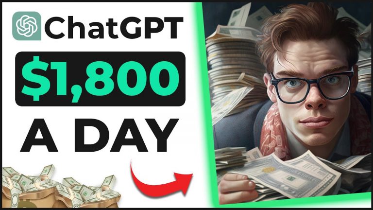 BEST $250/Hour ChatGPT Tutorial For Beginners to Make Money Online)