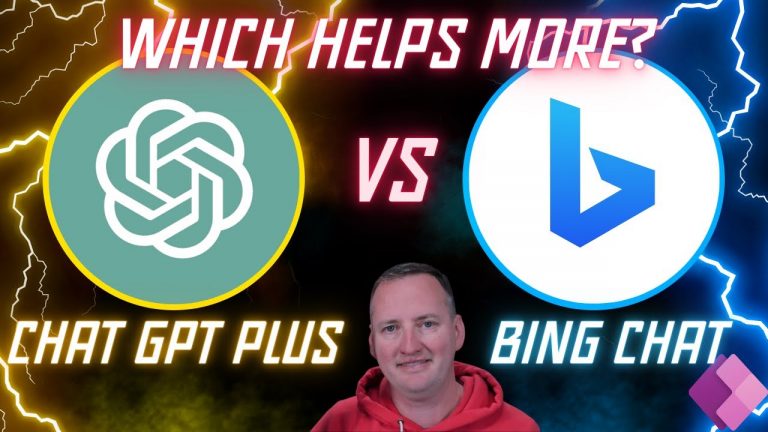 Chat GPT v. Bing Chat: Power Apps Help Compared