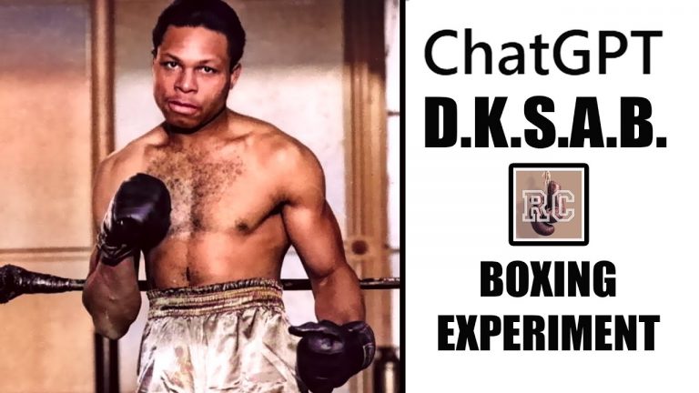 ChatGPT Boxing Knowledge Experiment