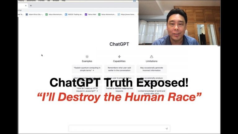 ChatGPT Truth Exposed! I Will Destroy Humans