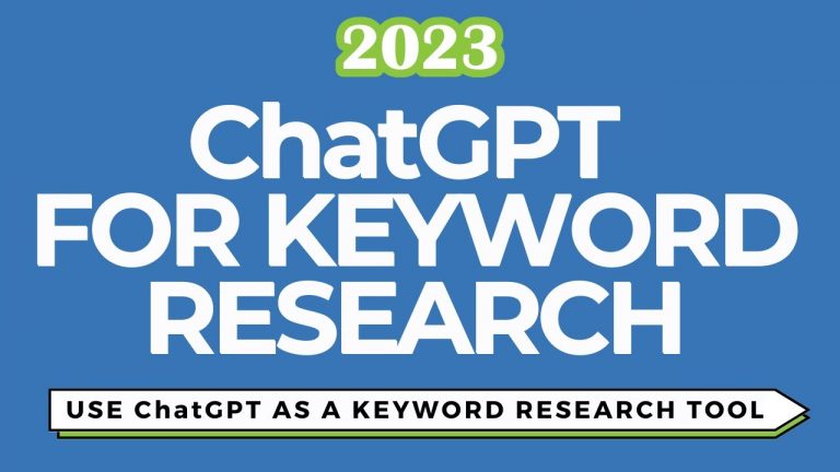 ChatGPT for Keyword Research – 5 Simple Prompts to Find Your Best Keywords