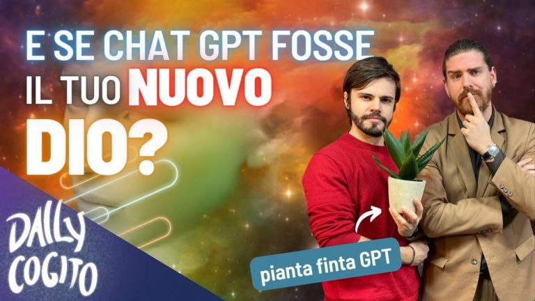 E se Chat GPT fosse il tuo Nuovo DIO? – con @alessandrodeconcini-adc