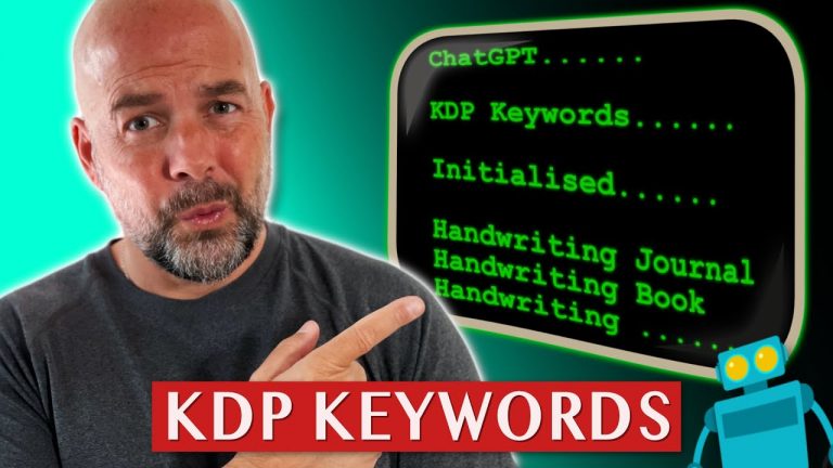 Find KDP Low Content Book Keywords with AI – ChatGPT