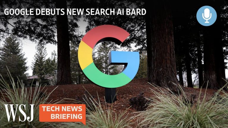 Google Unveils ChatGPT Rival Bard: What This Means for the AI Search Race | Tech News Briefing | WSJ