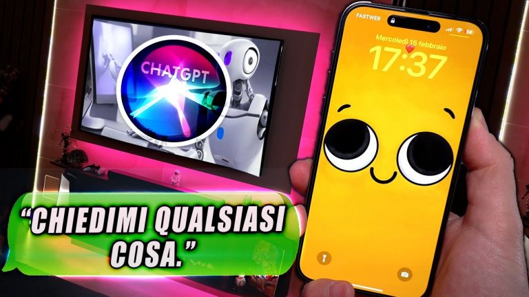 HO MESSO CHATGPT SULLIPHONE E SULLA TV!