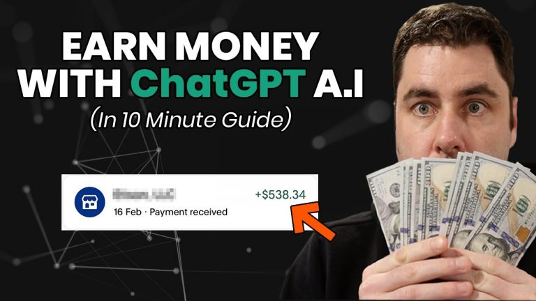 Make Money Online With ChatGPT For Beginners In 2023 (Easy 10 Minute Guide)