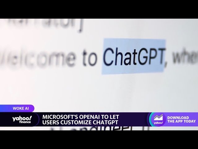 Microsofts OpenAI to grant users access to ChatGPT customization