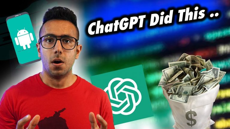 (Shocked) ChatGPT created this Android App and made $$$?
