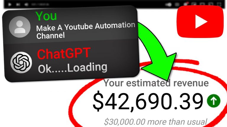 Using ChatGPT To Make Money With YouTube Automation (NO FACE OR VOICE REQUIRED)