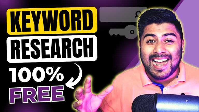100% Free ChatGPT Keyword Research for Blogging and Website