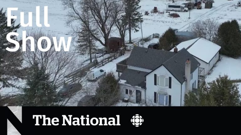 CBC News: The National | Human trafficking bust, Avalanche survivor, ChatGPT