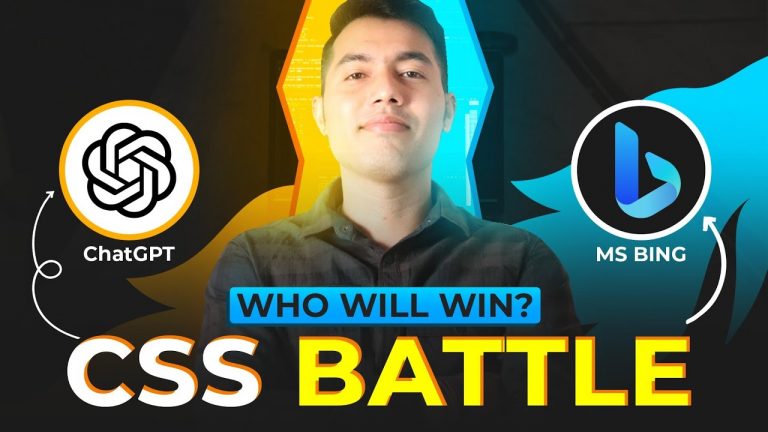 CSS Battle: Microsoft Bing vs ChatGPT 3 – Who Will Master the Web Design?