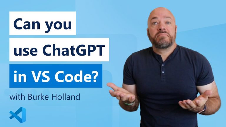 Can you use ChatGPT in VS Code??