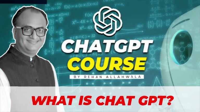 Chat GPT Complete Course By Rehan Allahwala