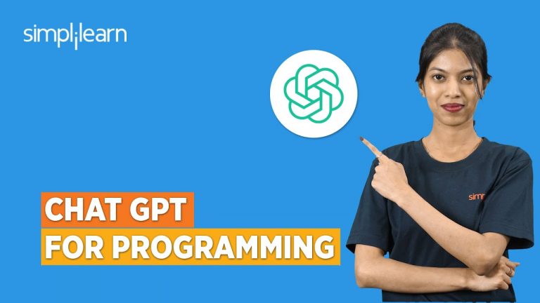 Chat GPT for Programming | Programming Using ChatGPT | ChatGPT For Beginners | Simplilearn