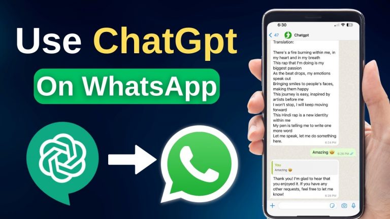 ChatGPT on WhatsApp | How to use ChatGPT to WhatsApp | Openai on WhatsApp | ChatGPT