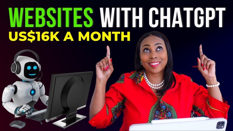 Create These 9 New Websites With ChatGPT And Make Money Online: US$16K A Month