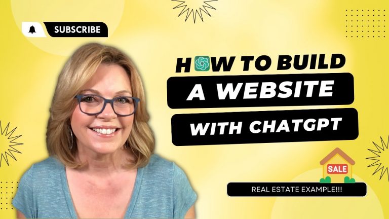 Creating a Killer Real Estate Website with ChatGPT: My Pro Tips!