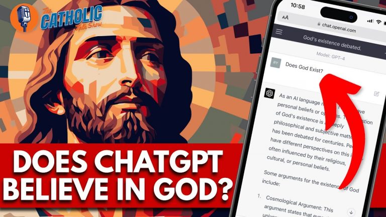 Does ChatGPT Believe In God? | The Catholic Talk Show