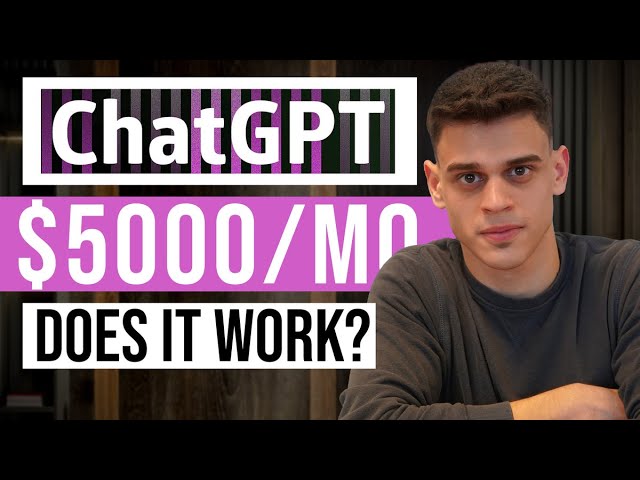 Earn Passive Income with ChatGPT AI Tutorial for Beginners (2023)