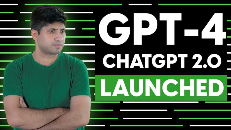 GPT 4 Launched | New ChatGPT Is Here | GPT 4 All Features & Details Explained
