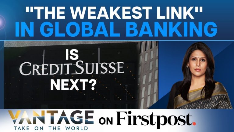 Global Banking Crisis: Is Credit Suisse Next?|ChatGPT’s Successor Is Here |Vantage with Palki Sharma