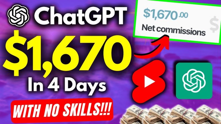 How To Make Passive Income With ChatGPT & YouTube Shorts (Easy Step By Step Guide)