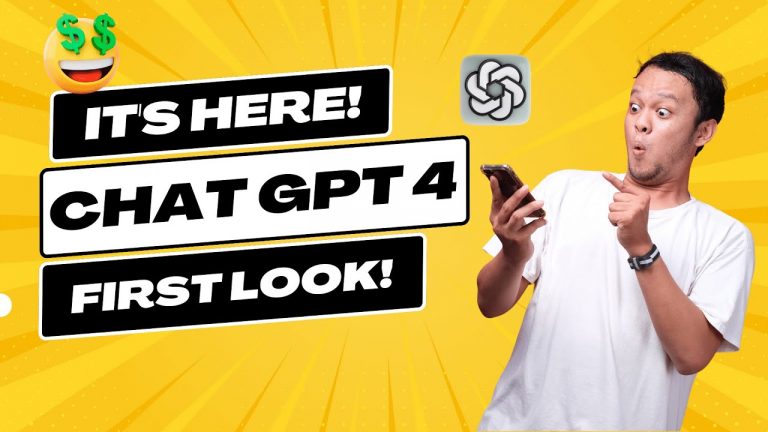 How To Use Chat GPT 4 – First Look At Updates