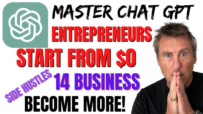 Master Chat GPT and Start 14 Business for FREE!