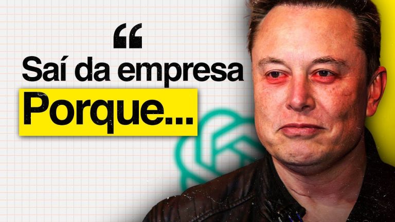 Por que Elon Musk ABANDONOU o ChatGPT?! (e hoje odeia a empresa)