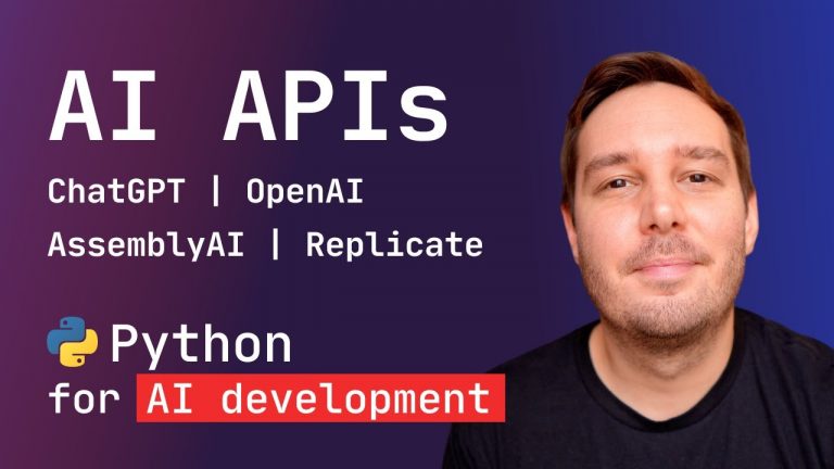 Python for AI #5: AI APIs (ChatGPT, OpenAI, AssemblyAI, and Replicate)