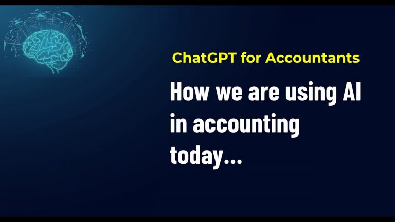 Advanced ChatGPT concepts for Accountants