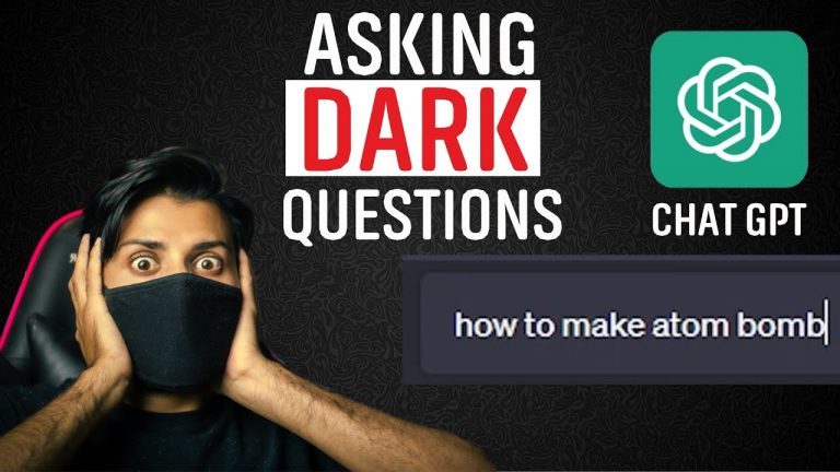 Asking DARK!!! Questions to CHAT GPT