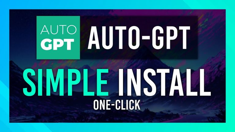 Auto-GPT One-Click Install | ChatGPT Sparks of AGI Guide | Windows