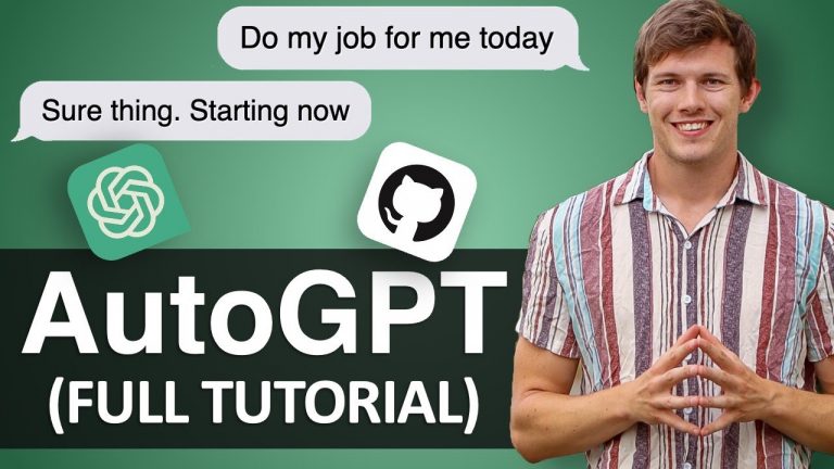 AutoGPT Tutorial – More Exciting Than ChatGPT