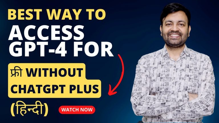 Best Ways to Access GPT-4 for Free Without ChatGPT Plus (2023) | @technovedant