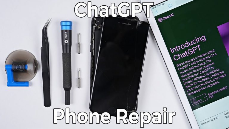 Can ChatGPT AI Teach Phone Repair?