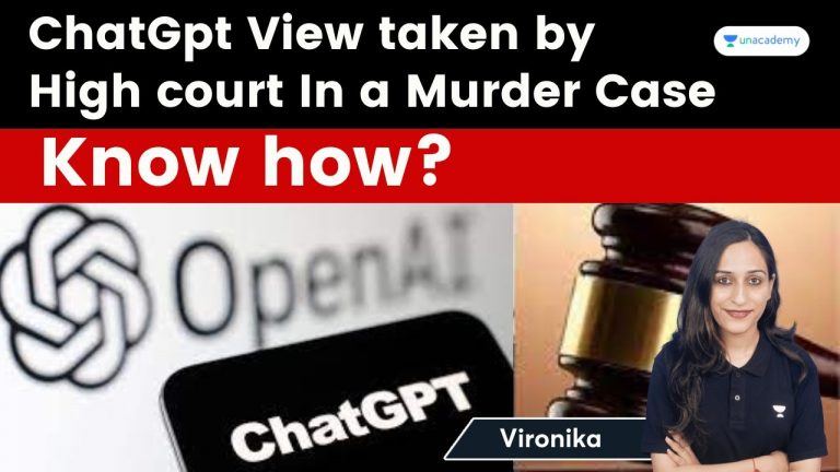 ChatGpt View taken by High court In a Murder Case, Know How? Vironika