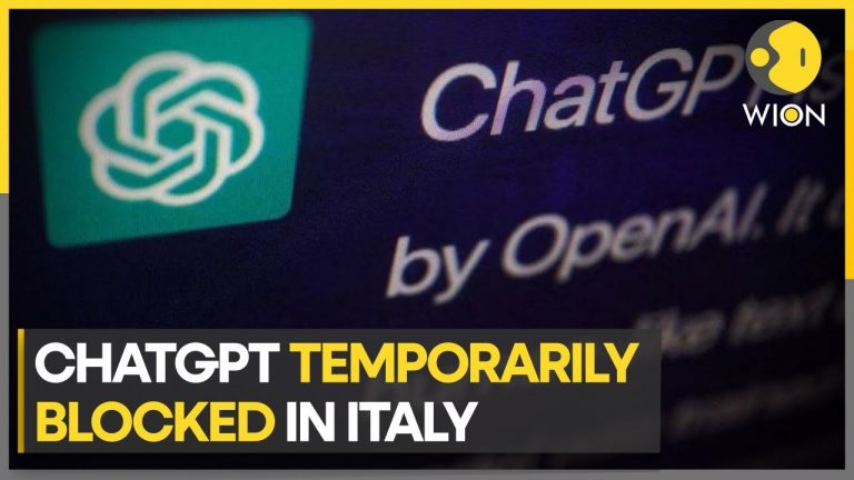 Chatgpt banned in Italy over privacy concerns | Latest World News | English News | Top News | WION